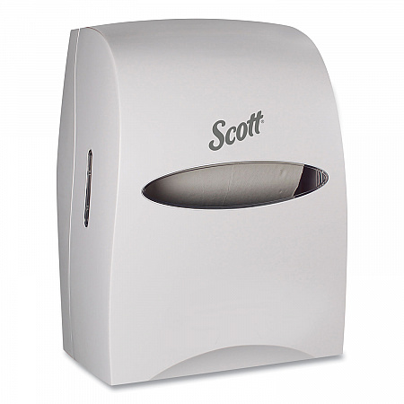 Essential Manual Hard Roll Towel Dispenser, 13.06 x 11 x 16.94, White (46254)