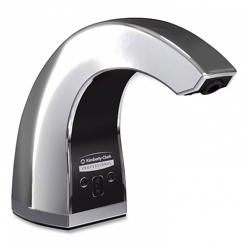 Touchless Counter Mount Skin Care Dispenser, 1.5 L, 2.12 x 4.25 x 5.56, Chrome (47604)