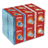Boutique Anti-Viral Facial Tissue, Pop-Up Box, 3-Ply, White, 55 Sheets/Box, 3 Boxes/Pack, 4 Packs/Carton (21286CT)