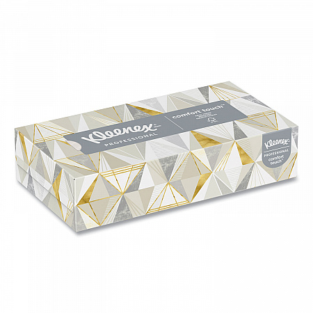 White Facial Tissue, Pop-Up Box, 2-Ply, 125 Sheets/Box (21606BX)