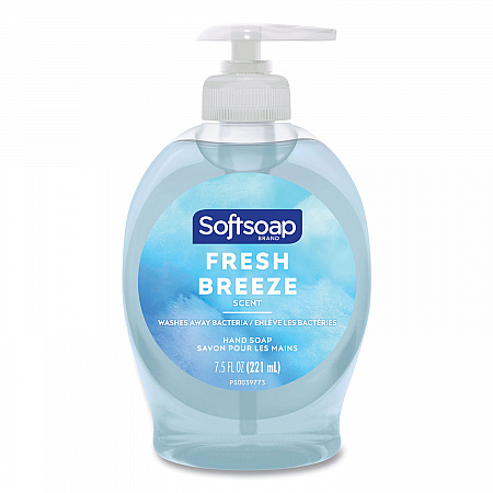 Softsoap Liquid Hand Soap Pumps, Fresh Breeze Scent, 7.5 oz (US04964EA)