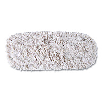 Kut-A-Way Dust Mop Head, Cotton, 24", White, 12/Carton (FGK15300WH00)