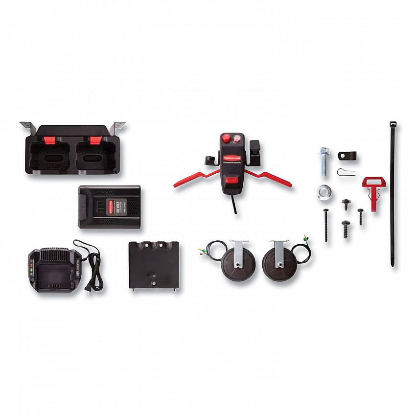 Motorized Kit for Housekeeping Cart, 60 V Battery, Black (2173556)