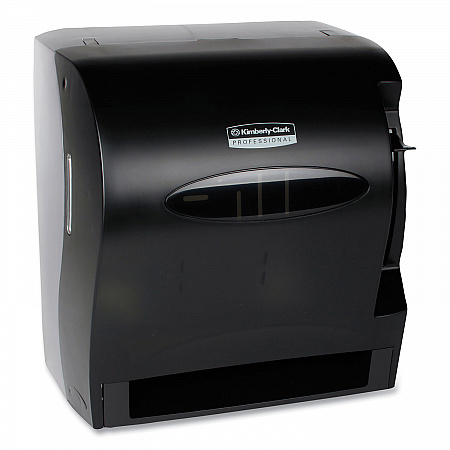 Lev-R-Matic Roll Towel Dispenser, 13.75 x 9.25 x 11.75, Smoke (09765)
