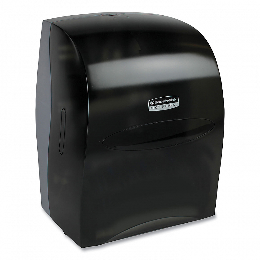 Sanitouch Hard Roll Towel Dispenser, For 1.5" Core, 12.63 x 10.2 x 16.13, Smoke (09990)