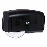 Essential Coreless Twin Jumbo Roll Tissue Dispenser, 20 x 6 x 11, Black (09608)