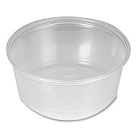 Portion Cups, 3.25 oz, Plastic, Clear, 2,500/Carton (PPC325)