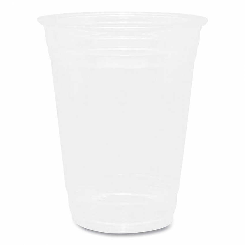 PET Plastic Cups, 16 oz, Clear, 1,000/Carton (CKC16)