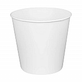 Food Bucket, 170 oz, 8.9" Diameter x 8.36" h, White, Paper, 150/Carton (CFB170W)