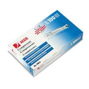 ACCO Premium Two-Piece Paper Fasteners, 1" Capacity, 2.75" Center to Center, Silver, 100/Box (70014)