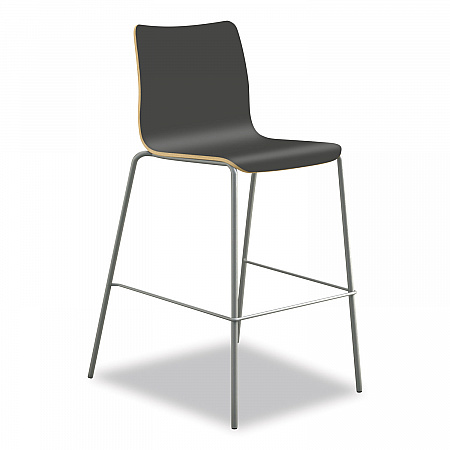 Ruck Laminate Stool, Supports Up to 300 lb, 30