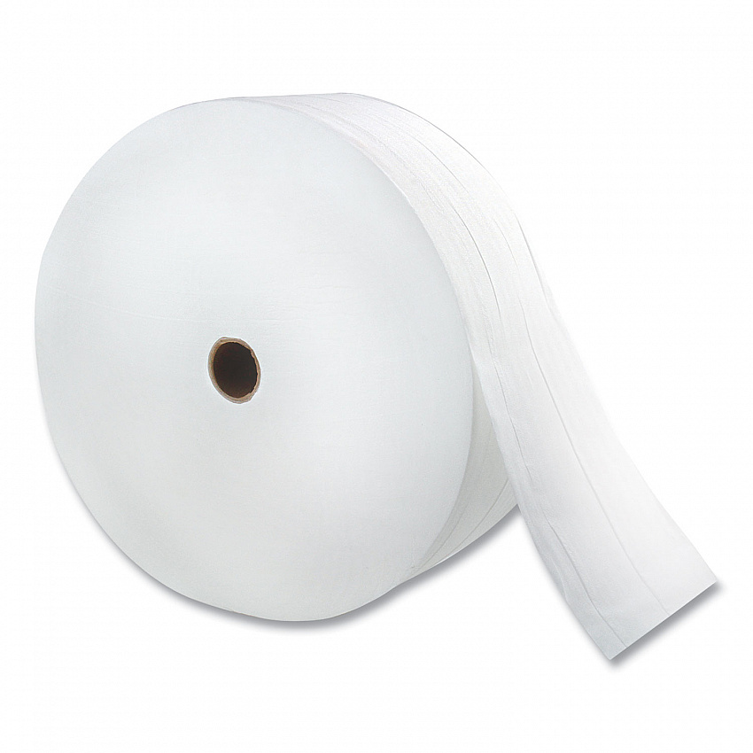 Jumbo Bath Tissue, 2-Ply, 3.3" x 1,200 ft, White, 12 Rolls/Carton (26822)