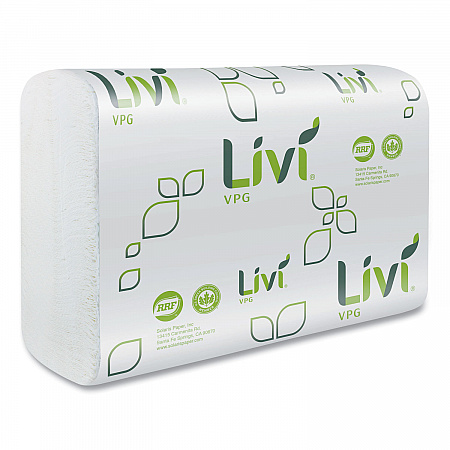 Multifold Towel, 1-Ply, 9.45 x 9.06, White, 250 Sheets/Pack, 16 Packs/Carton (43513)