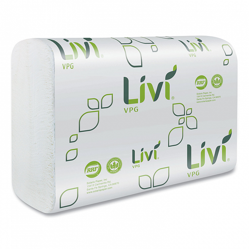 Multifold Towel, 1-Ply, 9.45 x 9.06, White, 250 Sheets/Pack, 16 Packs/Carton (43513)