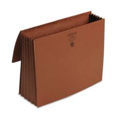 Smead Redrope Expanding Wallets, 5.25" Expansion, 1 Section, Letter Size, Redrope (71073)