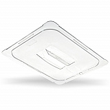 StorPlus Polycarbonate Handled Universal Lid, 12.88 x 20.75 x 0.88, Clear, Plastic (10210U07)