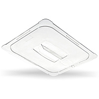 StorPlus Polycarbonate Handled Universal Lid, 12.88 x 20.75 x 0.88, Clear, Plastic (10210U07)