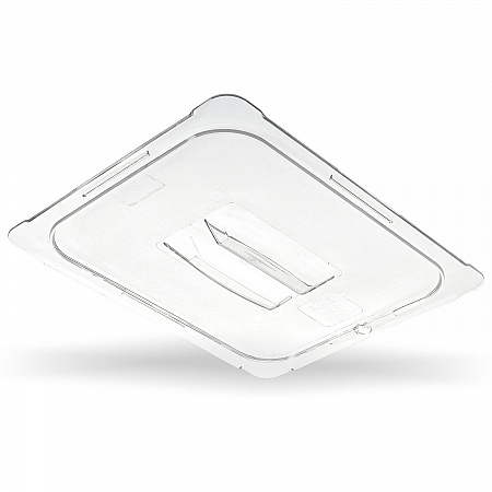 StorPlus Polycarbonate Handled Universal Lid, 12.88 x 20.75 x 0.88, Clear, Plastic (10210U07)