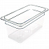 StorPlus Polycarbonate Food Pan, 5.7 qt, 6.88 x 12.75 x 6, Clear, Plastic (3066207)