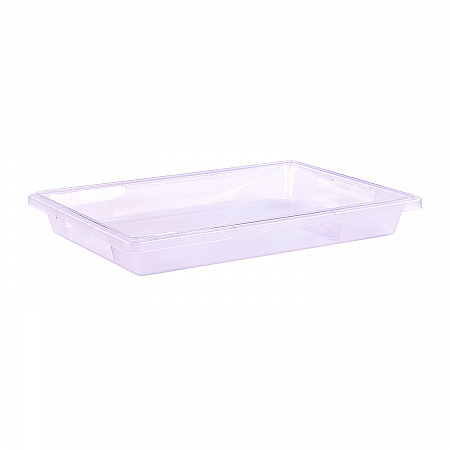 StorPlus Polycarbonate Food Storage Container, 5 gal, 18 x 26 x 3.5, Clear, Plastic (1062007)