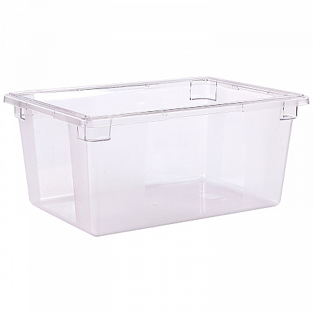 StorPlus Polycarbonate Food Storage Container, 16.6 gal, 18 x 26 x 12, Clear, Plastic (1062307)