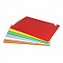 Cut-N-Carry Color Cutting Board with Molded-In Ruler, Assorted Colors, 6/Pack (CB1824KC)