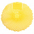 Eclipse Urinal Screen, Citrus Scent, Yellow, 0.09 lb, 36/Carton (149336)