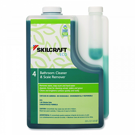 7930017148379, SKILCRAFT ECO Neutral Floor Cleaner Concentrate, 2 L Bottle, 4/Pack (7148379)