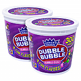 Bubble Gum Assorted Flavor Twist Tub, 0.16 oz Individually Wrapped, 300/Tub, 2 Tubs/Carton (60004082)