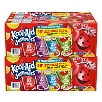 Jammers Juice Pouch Variety Pack, 6 oz Pouch, 80/Carton (60004076)