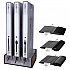 Cutlerease Dispensing System Starter Kit, Holds 120 Forks/120 Knives/120 Spoons, 12.5 x 12.5 x 29.25, Gray/Black (STARTKIT)