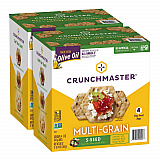 5-Seed Multi-Grain Crunchy Oven Baked Crackers, Original, 5 oz Bags, 4/Box, 2 Boxes/Carton (60004077)