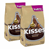 KISSES with Almonds, Milk Chocolate, 32 oz Pack, 2 Packs/Carton (60004091)