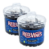 Black Licorice Twists, 3.5 lb Jar, 2/Carton (60004084)