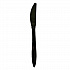 Mediumweight Polypropylene Cutlery, Knife, Plastic, Black, 1,000/Carton (KNIFEBLPP)