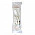 Six-Piece Cutlery Kit, Mediumweight, Fork/Knife/Napkin/Pepper/Salt/Spoon, 5.86