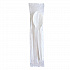 Heavyweight Wrapped Polystyrene Cutlery, Soup Spoon, Plastic, White, 1,000/Carton (SOUPWHPS)