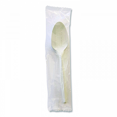 Mediumweight Wrapped Polypropylene Cutlery, Spoon, 5.31