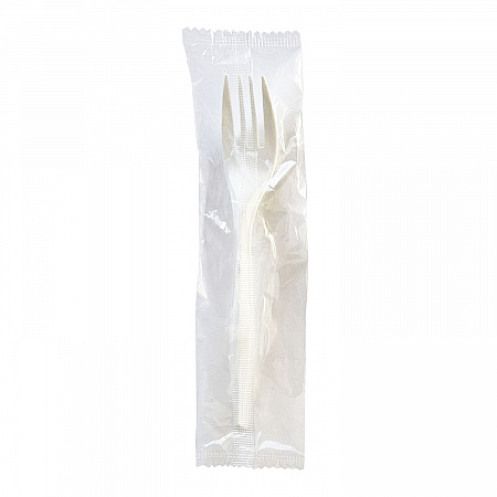 Mediumweight Wrapped Polypropylene Cutlery, Fork, 5.51