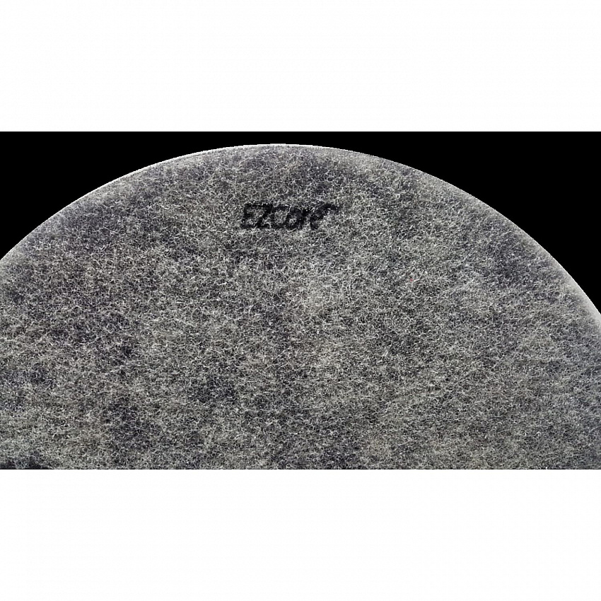EZ Care Polishing Pad, 20" Diameter, Black/Gray, 2/Carton (311182)
