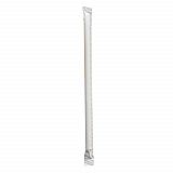 Wrapped Giant Straws, 7.75", Polypropylene, Red/White Striped, 300/Pack, 24 Packs/Carton (GSTW775RW)