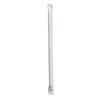 Wrapped Giant Straws, 7.75", Polypropylene, Red/White Striped, 300/Pack, 24 Packs/Carton (GSTW775RW)