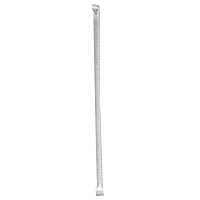 Wrapped Giant Straws, 10.25", Polypropylene, Black, 300/Pack, 4 Packs/Carton (GST1025BK)