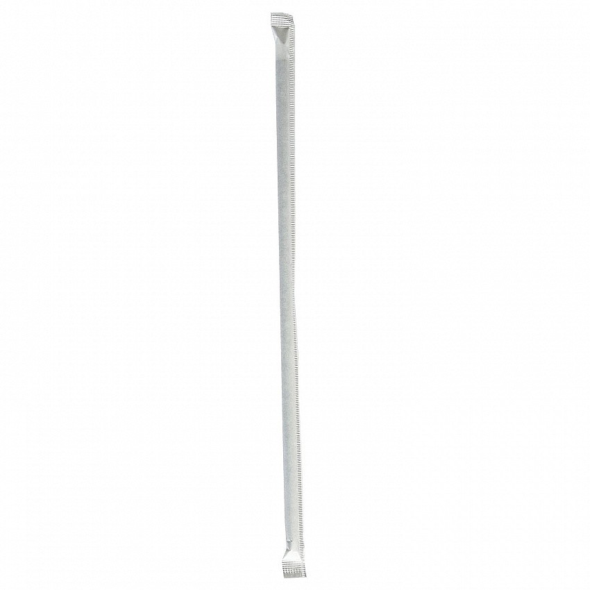 Wrapped Giant Straws, 10.25", Polypropylene, Black, 300/Pack, 4 Packs/Carton (GST1025BK)