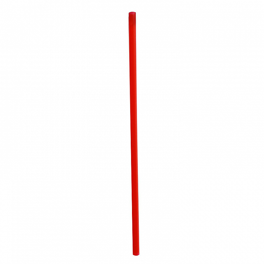 Jumbo Straws, 7.75", Polypropylene, Red, 250/Pack, 10 Packs/Carton (JSTUW775RED)