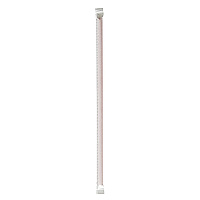 Wrapped Jumbo Straws, 10.25", Polypropylene, Red, 500/Pack, 4 Packs/Carton (JSTW1025RED)