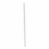 Jumbo Straws, 7.75", Polypropylene, Clear, 250/Pack, 10 Packs/Carton (JSTUW775)