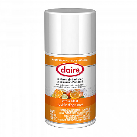 Metered Air Freshener, 7 oz Aerosol Spray, Citrus Blast, 12/Carton (112)