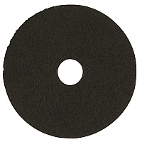 Low-Speed Stripper Floor Pad 7200, 15" Diameter, Black, 5/Carton (720015IN)