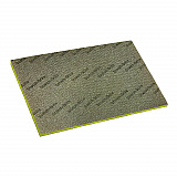 Clean and Shine Pad, 28 x 14, Brown/Yellow, 5/Carton (09556)